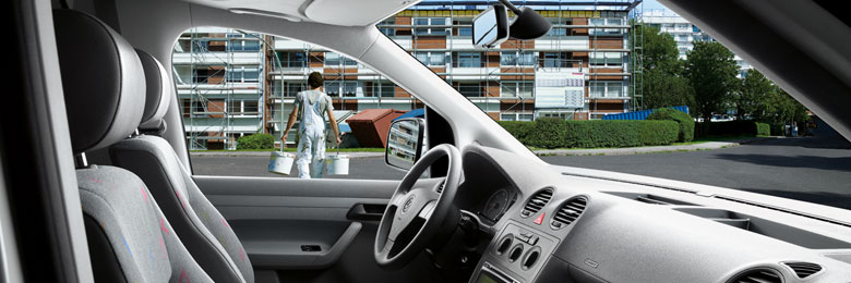 The Caddy Maxi Delivery van also offers an intelligent stowage system.